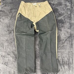 Columbia Briarshun Stout Hunting Pants Mens 38x32 Green Double Knee Workwear
